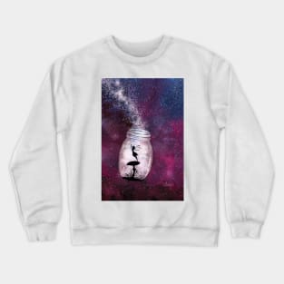 The stars fairy tale. Artwork by Annalisa Amato Crewneck Sweatshirt